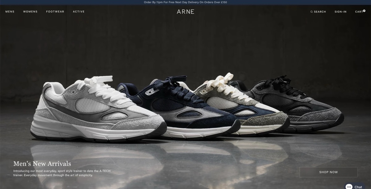 Arne homepage